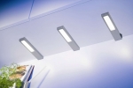 LED Rechteckleuchte lang Edelstahl 3er Set mit Converter und Masterschalter