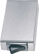 Design-Zwischenschalter Mini Edelstahl, 230V